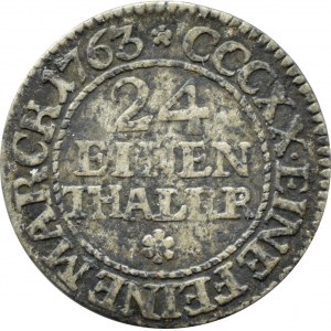 August III Sas, 1/24 talara (grosz) 1763 E.D.C., Lipsk