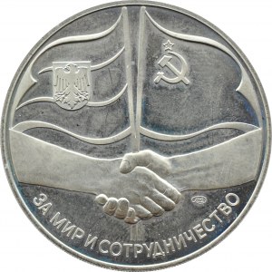 USSR/Germany, medal, Gorbachev-Weizsäcker meeting, Wierchy 1989