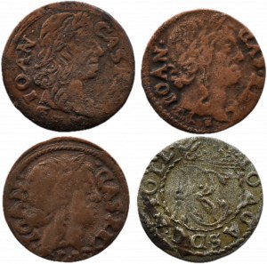 John II Casimir, flight of 4 shekels 1652, 1660, 1665, Ujazdów, Vilnius