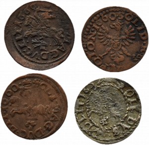 John II Casimir, flight of 4 shekels 1652, 1660, 1665, Ujazdów, Vilnius