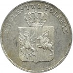 Powstanie Listopadowe, 5 złotych 1831 KG, Warszawa, PIĘKNE!