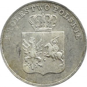 Powstanie Listopadowe, 5 złotych 1831 KG, Warszawa, PIĘKNE!