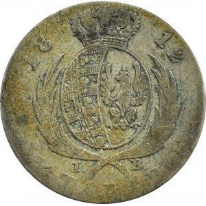 Księstwo Warszawskie, 1/3 talara (dwuzłotówka) 1812 I.B., Warszawa