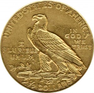 USA, Indian, $2 1/2 1911, Philadelphia