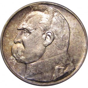 II RP, J. Piłsudski, 2 złote 1934, Warszawa, UNC