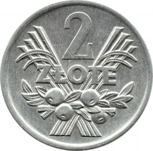 PRL, Berry, 2 zloty 1971, Warsaw