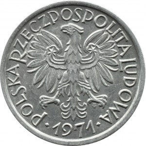 PRL, Jagody, 2 złote 1971, Warszawa