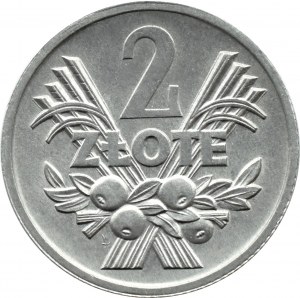 PRL, Berry, 2 zloty 1972, Warsaw, UNC