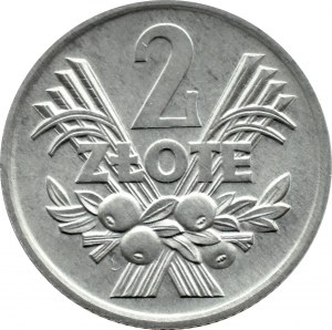 PRL, Berry, 2 zloty 1973, Warsaw, UNC