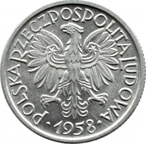 PRL, Berry, 2 zloty 1958, Warsaw