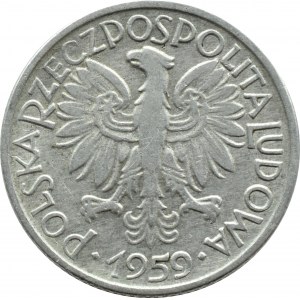 PRL, Jagody, 2 złote 1959, Warszawa