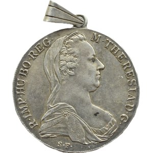 Austria, Maria Teresa, talar 1780, Wiedeń, z zawieszką