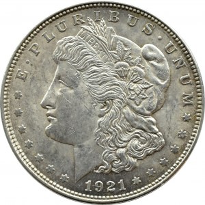 USA, Morgana, Dollar 1921, Philadelphia, BEAUTIFUL!