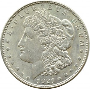 USA, Morgana, dolar 1921, Filadelfia