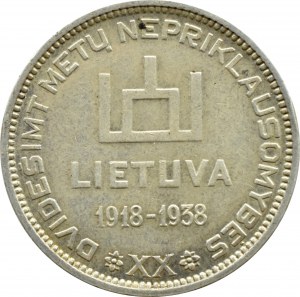 Lithuania, President Smetona, 10 litas 1938, Kaunas