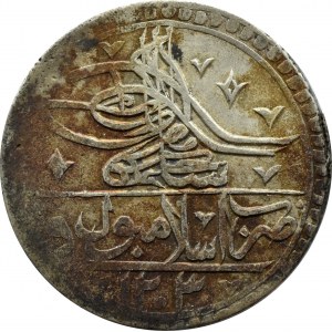 Imperium Osmańskie, Selim III, Yuzluk (2,5 kurusza) (1203) 1789(5), Konstantynopol