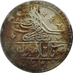 Ottoman Empire, Selim III, Yuzluk (2.5 kurush) (1203) 1789(5), Constantinople