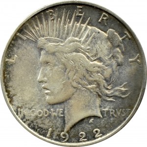 USA, Peace, $1 1922, Philadelphia