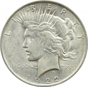 USA, Peace, $1 1922, Philadelphia