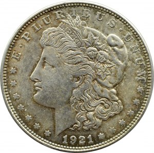 US, Morgana, Dollar 1921 D, Denver
