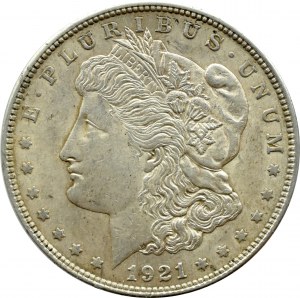 USA, Morgana, dolar 1921, Filadelfia