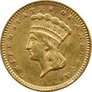 USA, 1 dolar 1856, Filadelfia