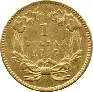 USA, 1 dolar 1856, Filadelfia