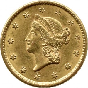 USA, 1 dolar 1853, Filadelfia
