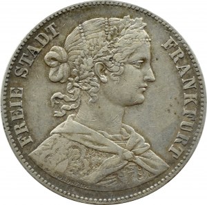 Germany, Frankfurt, thaler 1860, Frankfurt