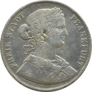 Germany, Frankfurt, dualalar 1861, Frankfurt
