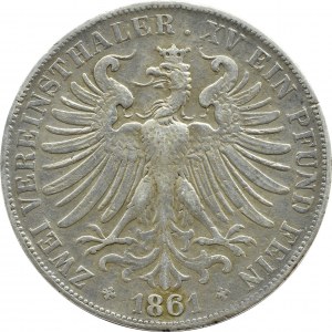 Germany, Frankfurt, dualalar 1861, Frankfurt