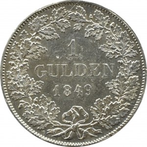 Germany, Frankfurt, guilder 1849, Frankfurt am Main