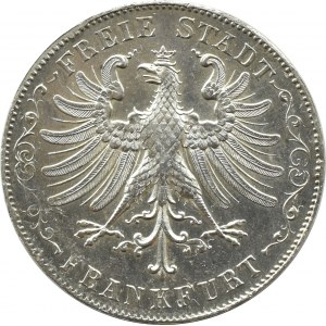 Niemcy, Frankfurt, gulden 1849, Frankfurt n. Menem