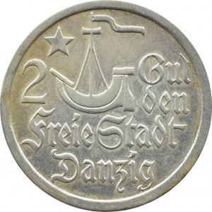 Wolne Miasto Gdańsk, 2 guldeny 1923, Koga, Utrecht