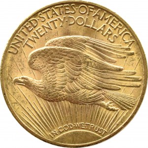 USA, Saint Gaudens, 20 dolarów 1920, Filadelfia