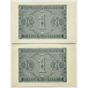 General Government, lot 1 gold 1941 consecutive numbers, BC series, Krakow