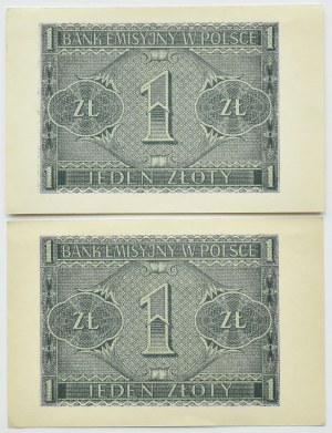 General Government, lot 1 gold 1941 consecutive numbers, BC series, Krakow
