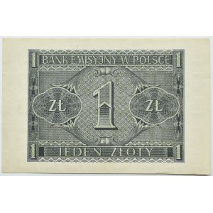 Generalna Gubernia, 1 złoty 1941, seria AC, Kraków