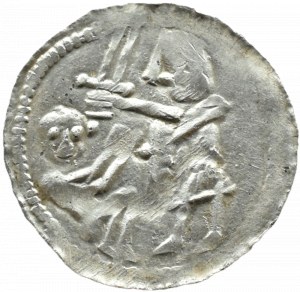 Wladyslaw II Wygnaniec (1138-1146), denarius - Eagle and Hare, BIG MIRACLE, Kraków
