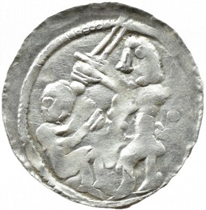 Władysław II Wygnaniec (1138-1146), denarius - Eagle and Hare, KULKA, Kraków