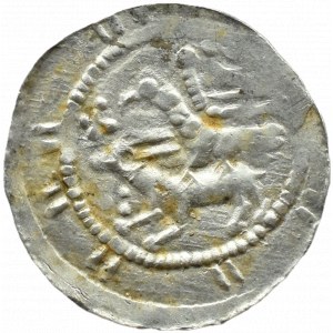 Władysław II Wygnaniec (1138-1146), denar - Orzeł i Zając, KRZYŻ i KULKI, Kraków
