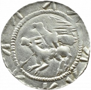 Wladyslaw II Wygnaniec (1138-1146), denarius - Eagle and Hare, WITHOUT DECORATION, Krakow