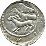 Władysław II Wygnaniec (1138-1146), denar - Orzeł i Zając, BEZ OZDOBNIKÓW, Kraków