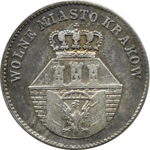 Wolne Miasto Kraków, 1 złoty 1835, Wiedeń
