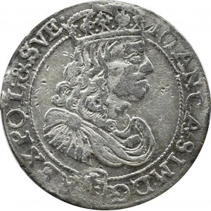 Jan II Kazimierz, szóstak 1667 TLB, Bydgoszcz, KROPKI
