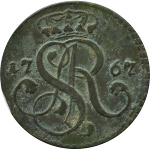 Stanisław A. Poniatowski, grosz 1767 G, Kraków
