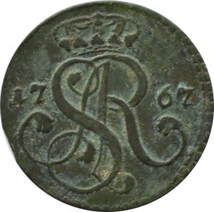 Stanisław A. Poniatowski, grosz 1767 G, Kraków
