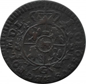 Stanisław A. Poniatowski, grosz 1767 G, Kraków ex-GORZKOWSKI, RZADKI (4)