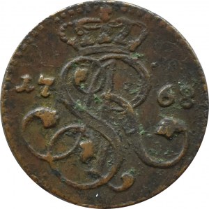 Stanislaw A. Poniatowski, 1768 G penny, Krakow