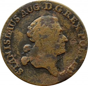 Stanislaw A. Poniatowski, trojak 1788 E.B., Warsaw